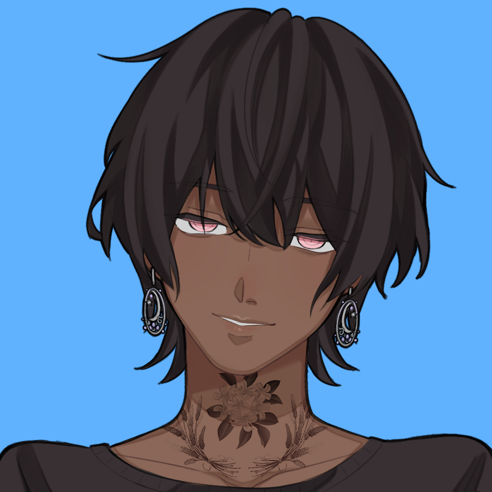 art of one of my vrchat avatars by falsedawn